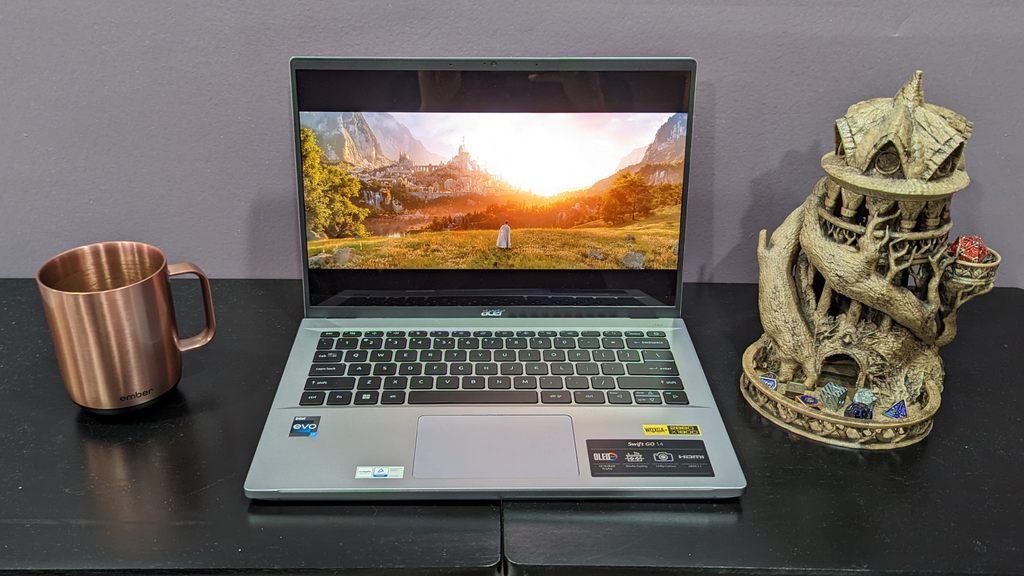 Acer Swift Go 14 lightweight student laptop with OLED display